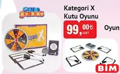 SAM GAMES KATEGORİ X KUTU OYUNU